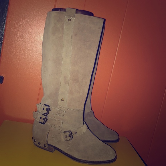 Dolce Vita Shoes - DV Dolce Vita Brown Suede Knee High Boots 7.5